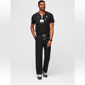 FIGS BLACK Men’s Pisco scrub pants